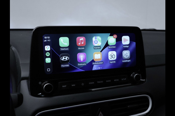 Hyundai Kona 1.6 GDI HEV Fashion Sport (APPLE CARPLAY,HEAD-UP DISPLAY,NAVI,CAMERA,PDC,CRUISE,GETINT,LED,SPORTSTOELEN,LM VELGEN)