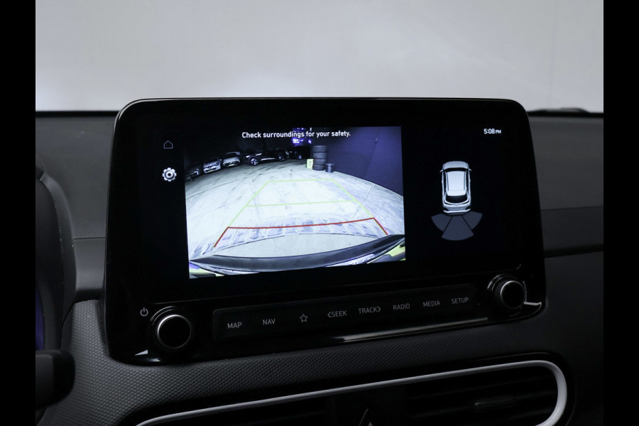 Hyundai Kona 1.6 GDI HEV Fashion Sport (APPLE CARPLAY,HEAD-UP DISPLAY,NAVI,CAMERA,PDC,CRUISE,GETINT,LED,SPORTSTOELEN,LM VELGEN)