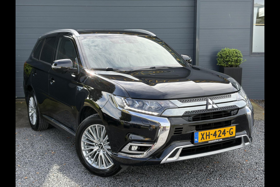 Mitsubishi Outlander 2.4 PHEV Instyle ✓360° Camera✓2e Eigenaar✓Carplay✓Pano✓Leder✓Keyless✓Stoelverw✓Stoelverkoeling✓Stuurverw✓Pdc V+A✓Lm velgen✓Net beurt gehad✓Rijstrooksensor✓Dodehoeksenor✓N.A.P✓Apk tot 11-2027