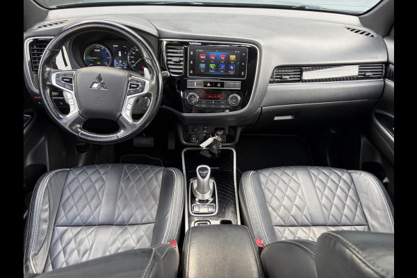Mitsubishi Outlander 2.4 PHEV Instyle ✓360° Camera✓2e Eigenaar✓Carplay✓Pano✓Leder✓Keyless✓Stoelverw✓Stoelverkoeling✓Stuurverw✓Pdc V+A✓Lm velgen✓Net beurt gehad✓Rijstrooksensor✓Dodehoeksenor✓N.A.P✓Apk tot 11-2027