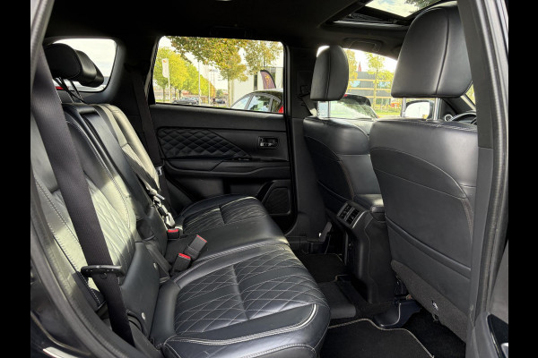 Mitsubishi Outlander 2.4 PHEV Instyle ✓360° Camera✓2e Eigenaar✓Carplay✓Pano✓Leder✓Keyless✓Stoelverw✓Stoelverkoeling✓Stuurverw✓Pdc V+A✓Lm velgen✓Net beurt gehad✓Rijstrooksensor✓Dodehoeksenor✓N.A.P✓Apk tot 11-2027