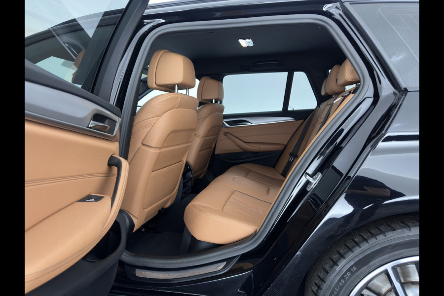 BMW 5 Serie Touring 530e Business Edition Plus (Plug-in) (INCL-BTW) *LEATHER | FULL-LED | MEMORY-PACK | HEATED-COMFORTSEATS | NAVI-FULLMAP | PRIVACY-GLASS | ECC | PDC | CRUISE | 18''ALU | TOWBAR*