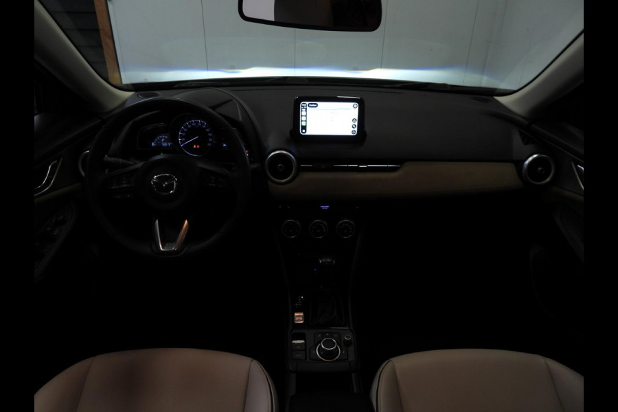 Mazda CX-3 2.0 SkyActiv-G Aut. Luxury NAVI-APP/LEER/CLIMA/LED/18"LMV!