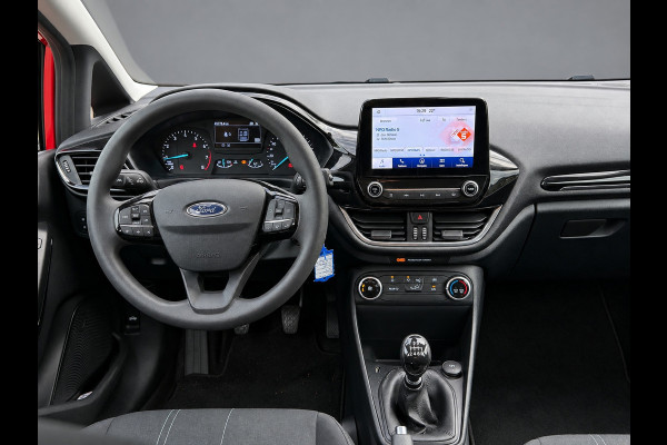 Ford Fiesta 1.0 EcoBoost Connected, navigatie, airco, inklapbare spiegels, cruise controle, 45000 km, Origineel NL auto met nap