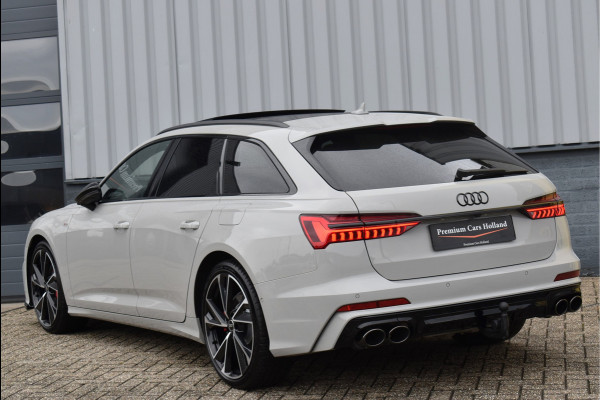 Audi A6 Avant 55 TFSI e Quattro Porsche Krijt Grijs Exclusive S-Line Competition 367 Pk Pano RS-Stoel Soft-Close S6 21 Inch