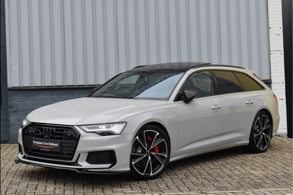 Audi A6 Avant 55 TFSI e Quattro Porsche Krijt Grijs Exclusive S-Line Competition 367 Pk Pano RS-Stoel Soft-Close S6 21 Inch