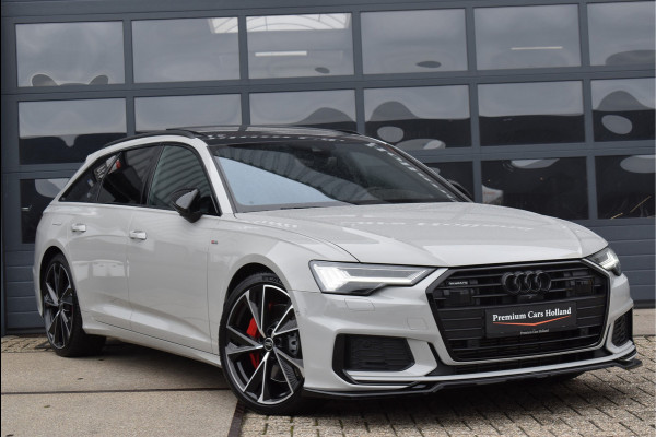 Audi A6 Avant 55 TFSI e Quattro Porsche Krijt Grijs Exclusive S-Line Competition 367 Pk Pano RS-Stoel Soft-Close S6 21 Inch