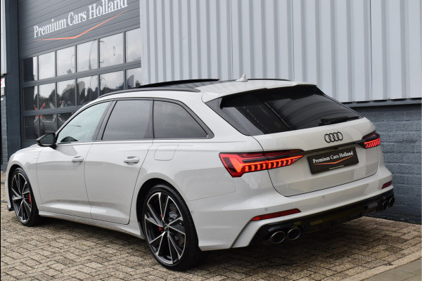 Audi A6 Avant 55 TFSI e Quattro Porsche Krijt Grijs Exclusive S-Line Competition 367 Pk Pano RS-Stoel Soft-Close S6 21 Inch