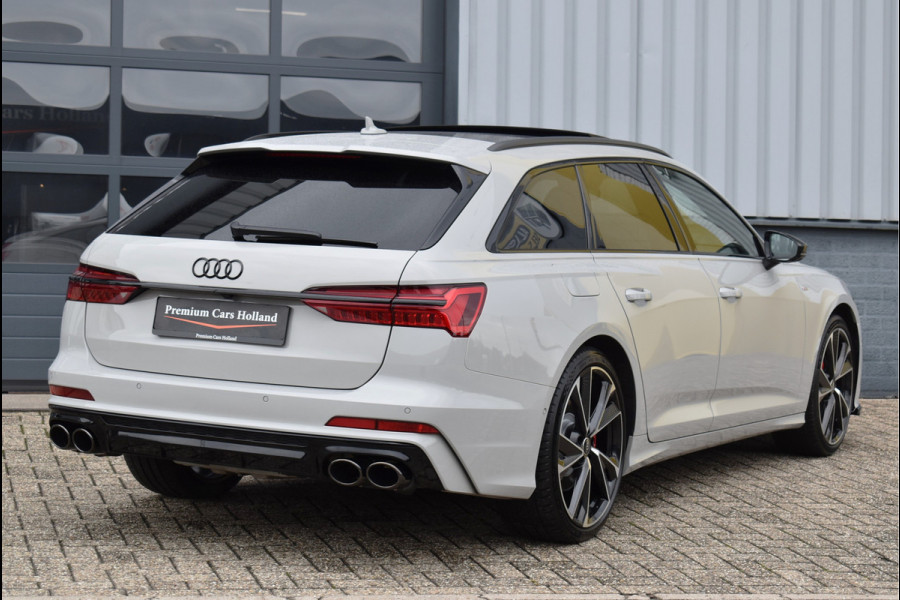 Audi A6 Avant 55 TFSI e Quattro Porsche Krijt Grijs Exclusive S-Line Competition 367 Pk Pano RS-Stoel Soft-Close S6 21 Inch