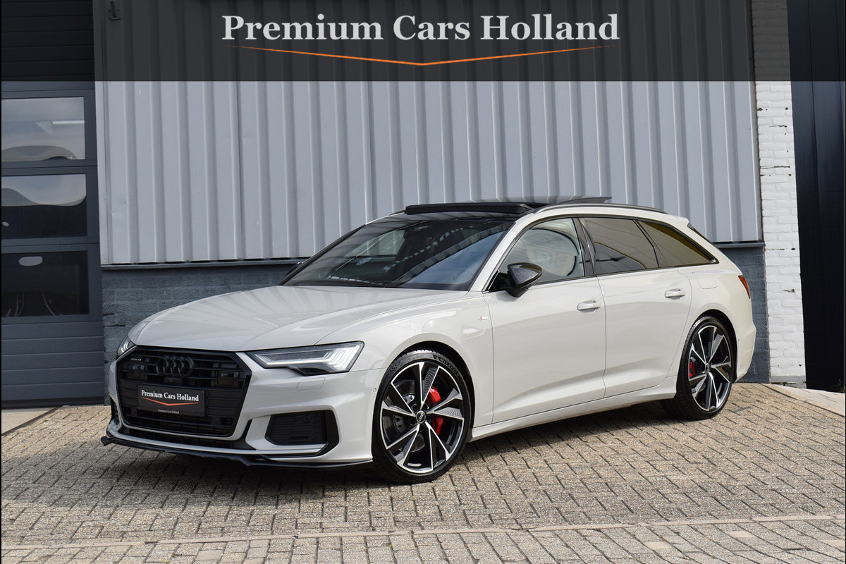Audi A6 Avant 55 TFSI e Quattro Porsche Krijt Grijs Exclusive S-Line Competition 367 Pk Pano RS-Stoel Soft-Close S6 21 Inch