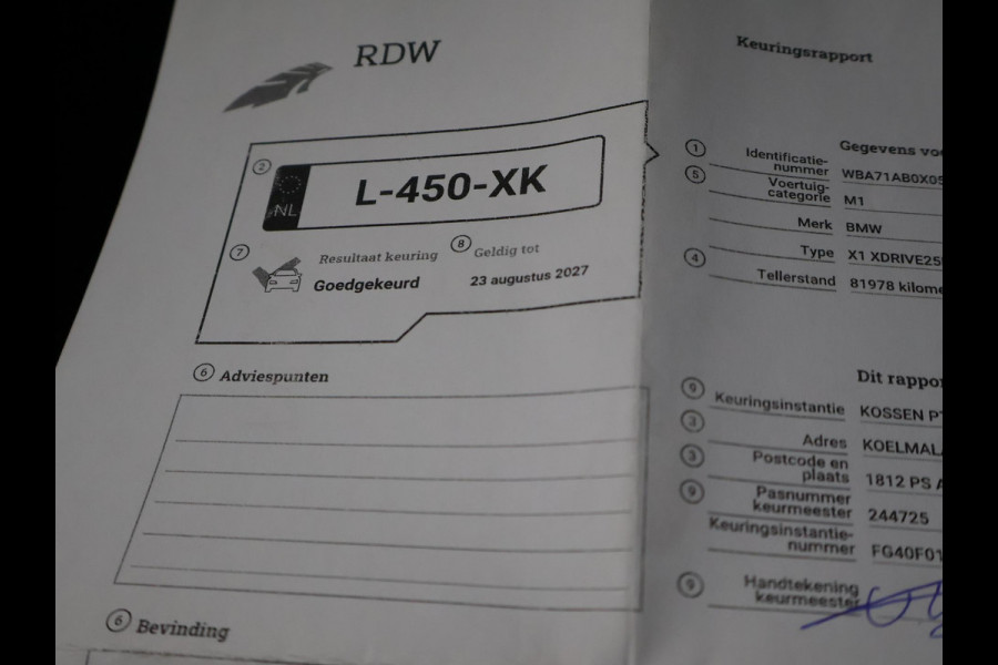 BMW X1 xDrive25e 220 PK BUSINESS EDITION + TREKHAAK | HEAD-UP | SFEERVERL. | CAMERA | STOELVERW.