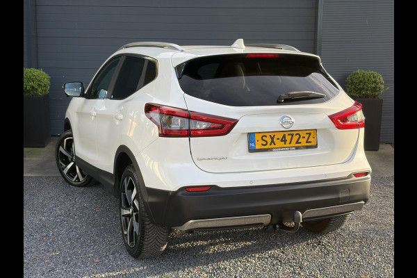 Nissan QASHQAI 1.2 Tekna + ✓360° Camera✓2e Eigenaar✓Pano✓Navi✓Leder✓Keyless✓Stoelverw✓116pk✓Pdc V+A✓Lm velgen✓Net beurt gehad✓Clima✓Cruise✓Rijstrooksensor✓6 Bak✓Dodehoeksenor✓Lm velgen✓N.A.P✓Apk tot 12-2027