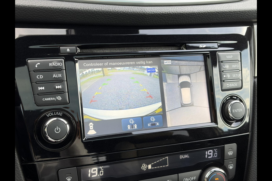 Nissan QASHQAI 1.2 Tekna + ✓360° Camera✓2e Eigenaar✓Pano✓Navi✓Leder✓Keyless✓Stoelverw✓116pk✓Pdc V+A✓Lm velgen✓Net beurt gehad✓Clima✓Cruise✓Rijstrooksensor✓6 Bak✓Dodehoeksenor✓Lm velgen✓N.A.P✓Apk tot 12-2027