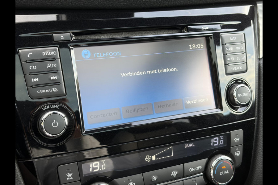 Nissan QASHQAI 1.2 Tekna + ✓360° Camera✓2e Eigenaar✓Pano✓Navi✓Leder✓Keyless✓Stoelverw✓116pk✓Pdc V+A✓Lm velgen✓Net beurt gehad✓Clima✓Cruise✓Rijstrooksensor✓6 Bak✓Dodehoeksenor✓Lm velgen✓N.A.P✓Apk tot 12-2027