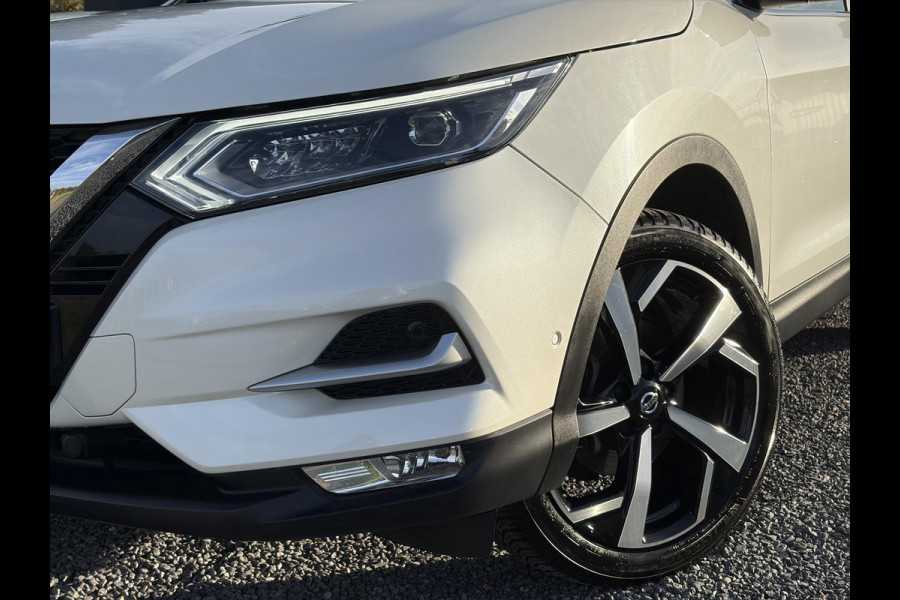 Nissan QASHQAI 1.2 Tekna + ✓360° Camera✓2e Eigenaar✓Pano✓Navi✓Leder✓Keyless✓Stoelverw✓116pk✓Pdc V+A✓Lm velgen✓Net beurt gehad✓Clima✓Cruise✓Rijstrooksensor✓6 Bak✓Dodehoeksenor✓Lm velgen✓N.A.P✓Apk tot 12-2027