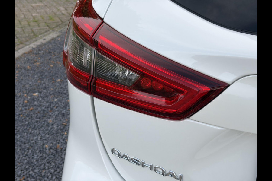 Nissan QASHQAI 1.2 Tekna + ✓360° Camera✓2e Eigenaar✓Pano✓Navi✓Leder✓Keyless✓Stoelverw✓116pk✓Pdc V+A✓Lm velgen✓Net beurt gehad✓Clima✓Cruise✓Rijstrooksensor✓6 Bak✓Dodehoeksenor✓Lm velgen✓N.A.P✓Apk tot 12-2027