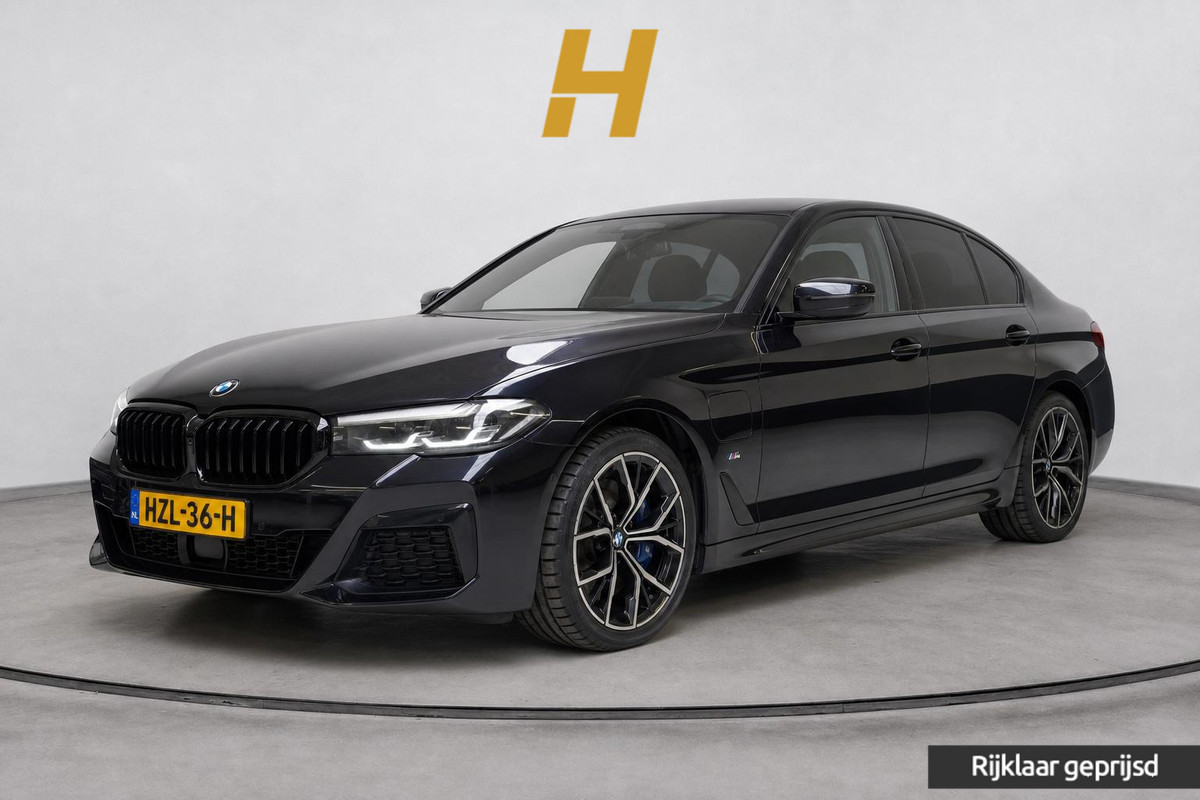 BMW 5 Serie 530e 293pk M Sport Edition | SoH 84% | Leder | Sportstoelen | Elektr.verstl. stoelen | Trekhaak