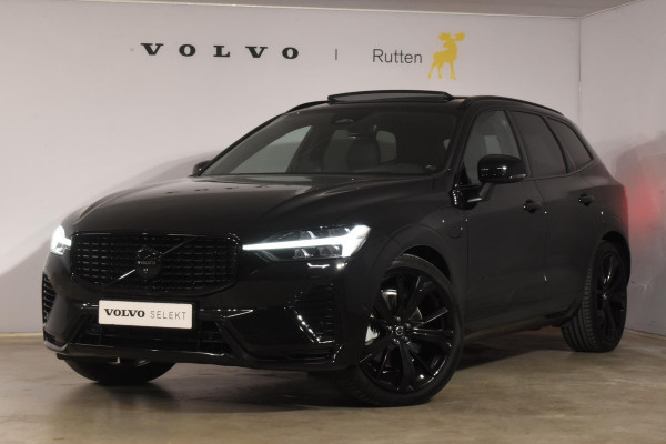 Volvo XC60 T6 350PK Plug-in hybrid AWD Ultra Black Edition / Luchtvering / Bowers & Wilkins / Adaptive Cruise control / Head-up Display / Elektrische stoelen met geheugen / Massagefunctie voorstoelen / Stoelverwarming V+A / Stoelventilatie / Stuurverwarming / 360 Camera /