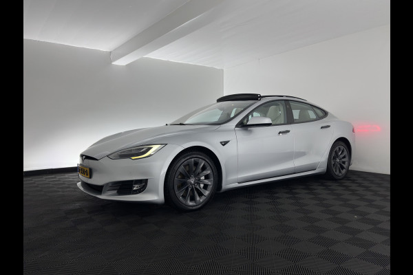 Tesla Model S 100D (3-Fase-17kW) {SoH-87%} Aut. *PANO | LEATHER | AIRSUSPENION | FULL-LED | NAVI-FULLMAP | KEYLESS | HEATED-SPORTSEATS | DIGI-COCKPIT | CAMERA | 19"ALU*