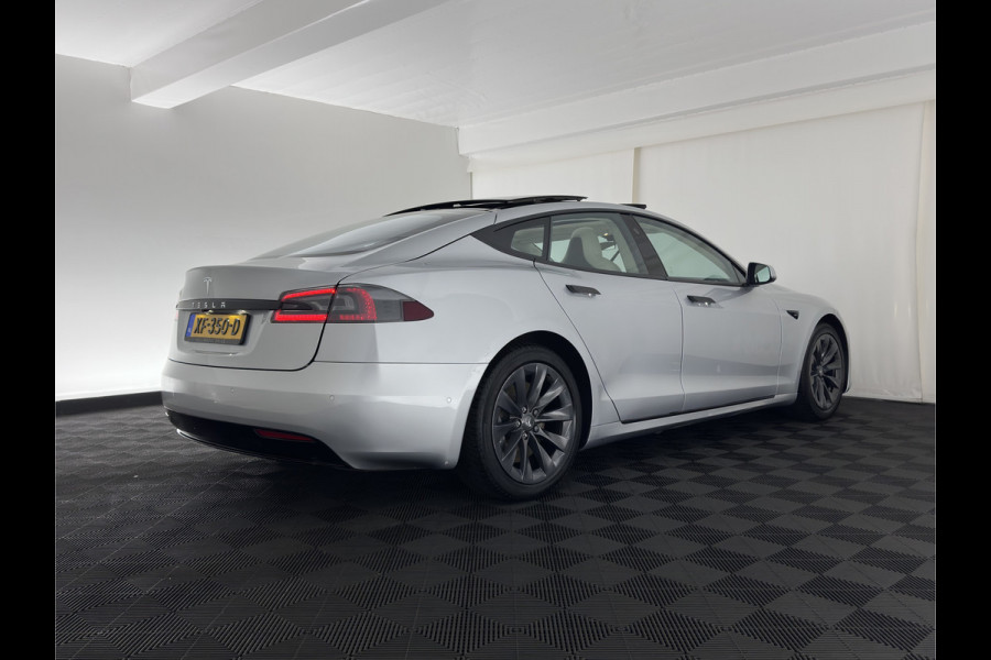 Tesla Model S 100D (3-Fase-17kW) {SoH-87%} Aut. *PANO | LEATHER | AIRSUSPENION | FULL-LED | NAVI-FULLMAP | KEYLESS | HEATED-SPORTSEATS | DIGI-COCKPIT | CAMERA | 19"ALU*
