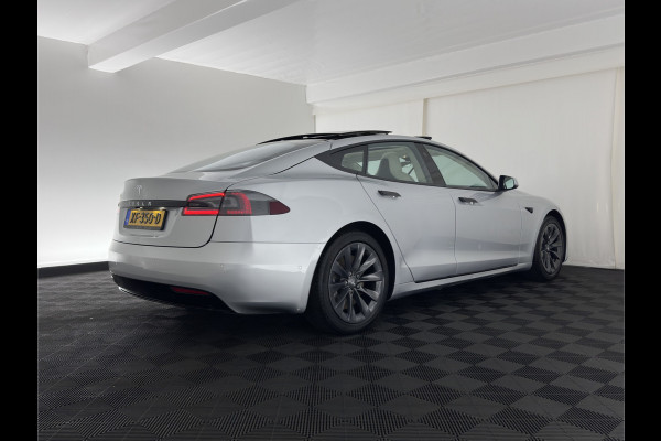 Tesla Model S 100D (3-Fase-17kW) {SoH-87%} Aut. *PANO | LEATHER | AIRSUSPENION | FULL-LED | NAVI-FULLMAP | KEYLESS | HEATED-SPORTSEATS | DIGI-COCKPIT | CAMERA | 19"ALU*