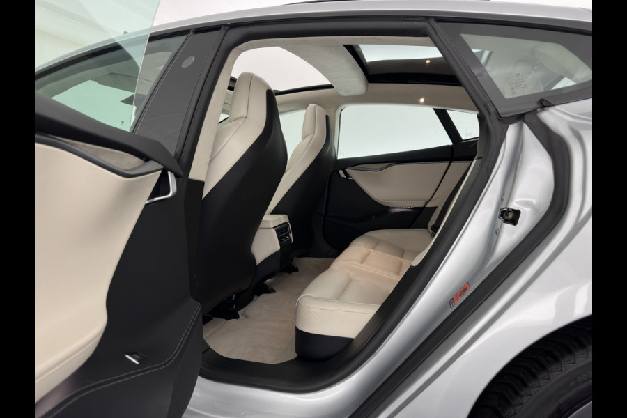 Tesla Model S 100D (3-Fase-17kW) {SoH-87%} Aut. *PANO | LEATHER | AIRSUSPENION | FULL-LED | NAVI-FULLMAP | KEYLESS | HEATED-SPORTSEATS | DIGI-COCKPIT | CAMERA | 19"ALU*