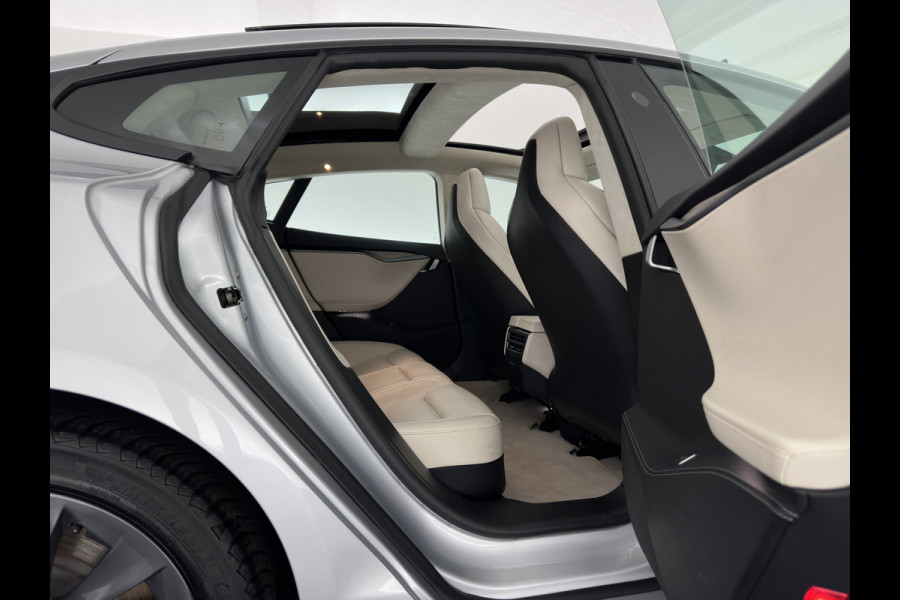 Tesla Model S 100D (3-Fase-17kW) {SoH-87%} Aut. *PANO | LEATHER | AIRSUSPENION | FULL-LED | NAVI-FULLMAP | KEYLESS | HEATED-SPORTSEATS | DIGI-COCKPIT | CAMERA | 19"ALU*