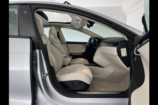 Tesla Model S 100D (3-Fase-17kW) {SoH-87%} Aut. *PANO | LEATHER | AIRSUSPENION | FULL-LED | NAVI-FULLMAP | KEYLESS | HEATED-SPORTSEATS | DIGI-COCKPIT | CAMERA | 19"ALU*
