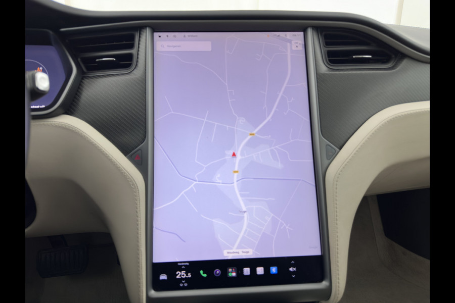 Tesla Model S 100D (3-Fase-17kW) {SoH-87%} Aut. *PANO | LEATHER | AIRSUSPENION | FULL-LED | NAVI-FULLMAP | KEYLESS | HEATED-SPORTSEATS | DIGI-COCKPIT | CAMERA | 19"ALU*