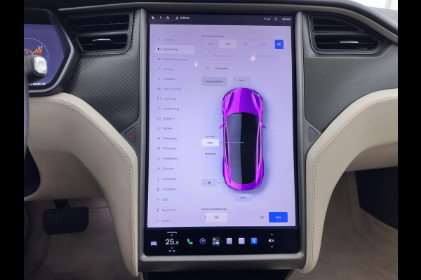 Tesla Model S 100D (3-Fase-17kW) {SoH-87%} Aut. *PANO | LEATHER | AIRSUSPENION | FULL-LED | NAVI-FULLMAP | KEYLESS | HEATED-SPORTSEATS | DIGI-COCKPIT | CAMERA | 19"ALU*