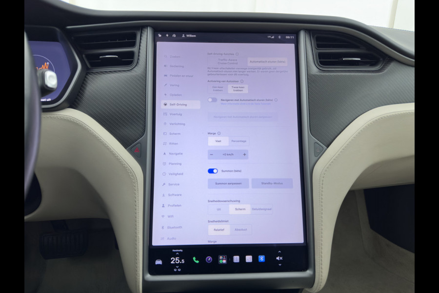 Tesla Model S 100D (3-Fase-17kW) {SoH-87%} Aut. *PANO | LEATHER | AIRSUSPENION | FULL-LED | NAVI-FULLMAP | KEYLESS | HEATED-SPORTSEATS | DIGI-COCKPIT | CAMERA | 19"ALU*
