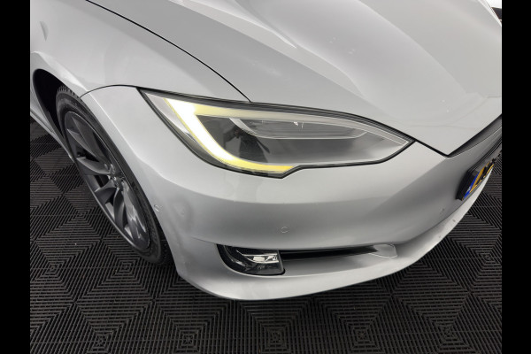 Tesla Model S 100D (3-Fase-17kW) {SoH-87%} Aut. *PANO | LEATHER | AIRSUSPENION | FULL-LED | NAVI-FULLMAP | KEYLESS | HEATED-SPORTSEATS | DIGI-COCKPIT | CAMERA | 19"ALU*