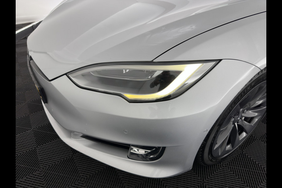 Tesla Model S 100D (3-Fase-17kW) {SoH-87%} Aut. *PANO | LEATHER | AIRSUSPENION | FULL-LED | NAVI-FULLMAP | KEYLESS | HEATED-SPORTSEATS | DIGI-COCKPIT | CAMERA | 19"ALU*