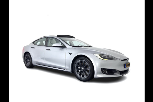 Tesla Model S 100D (3-Fase-17kW) {SoH-87%} Aut. *PANO | LEATHER | AIRSUSPENION | FULL-LED | NAVI-FULLMAP | KEYLESS | HEATED-SPORTSEATS | DIGI-COCKPIT | CAMERA | 19"ALU*