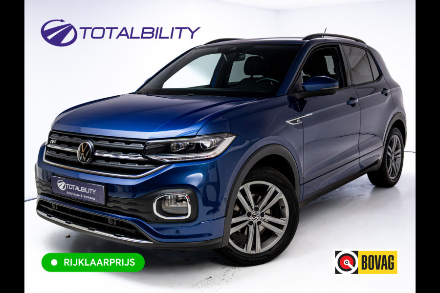 Volkswagen T-Cross 1.5 TSI R-Line | Beats Audio | Keyless | Stoelverwarming | Adaptive Cruise+Travel Assist | Matrix Led Navigatie, Camera + PDC V+A, Digi Dash,  Privacy Glas, Zwarte Hemel, Carplay/Android