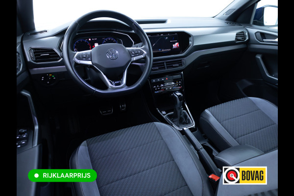 Volkswagen T-Cross 1.5 TSI R-Line | Beats Audio | Keyless | Stoelverwarming | Adaptive Cruise+Travel Assist | Matrix Led Navigatie, Camera + PDC V+A, Digi Dash,  Privacy Glas, Zwarte Hemel, Carplay/Android