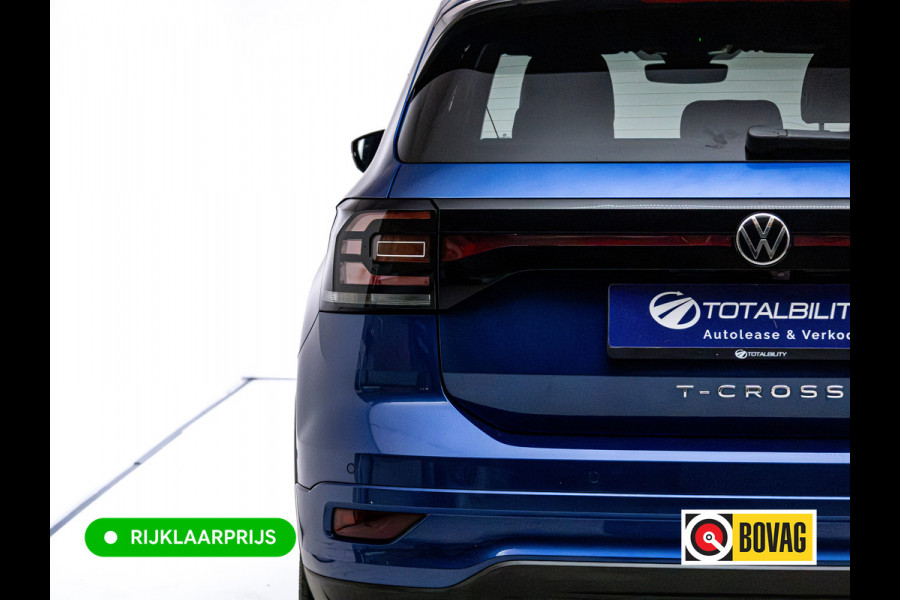 Volkswagen T-Cross 1.5 TSI R-Line | Beats Audio | Keyless | Stoelverwarming | Adaptive Cruise+Travel Assist | Matrix Led Navigatie, Camera + PDC V+A, Digi Dash,  Privacy Glas, Zwarte Hemel, Carplay/Android