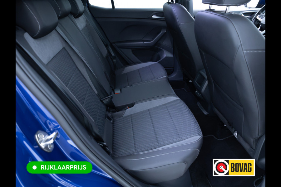 Volkswagen T-Cross 1.5 TSI R-Line | Beats Audio | Keyless | Stoelverwarming | Adaptive Cruise+Travel Assist | Matrix Led Navigatie, Camera + PDC V+A, Digi Dash,  Privacy Glas, Zwarte Hemel, Carplay/Android