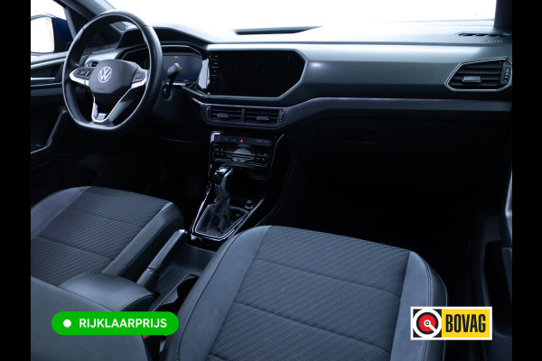 Volkswagen T-Cross 1.5 TSI R-Line | Beats Audio | Keyless | Stoelverwarming | Adaptive Cruise+Travel Assist | Matrix Led Navigatie, Camera + PDC V+A, Digi Dash,  Privacy Glas, Zwarte Hemel, Carplay/Android