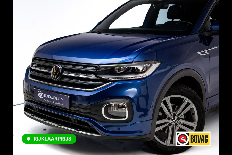 Volkswagen T-Cross 1.5 TSI R-Line | Beats Audio | Keyless | Stoelverwarming | Adaptive Cruise+Travel Assist | Matrix Led Navigatie, Camera + PDC V+A, Digi Dash,  Privacy Glas, Zwarte Hemel, Carplay/Android