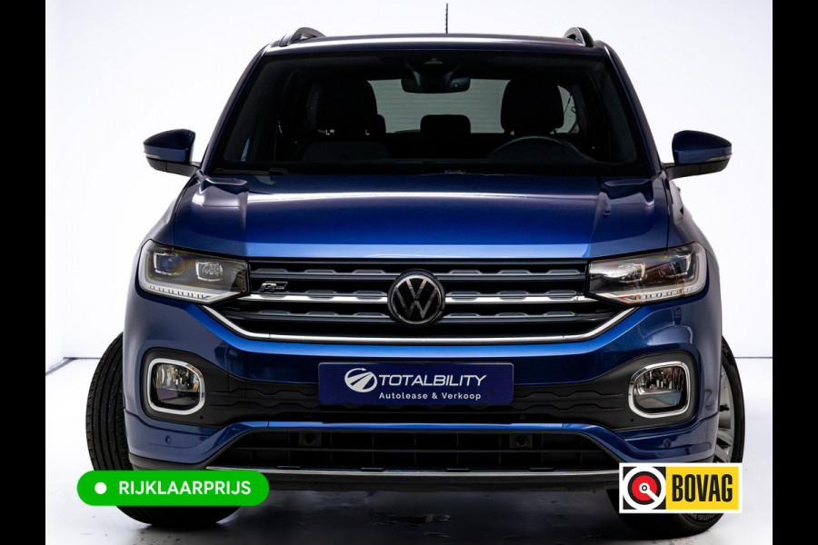 Volkswagen T-Cross 1.5 TSI R-Line | Beats Audio | Keyless | Stoelverwarming | Adaptive Cruise+Travel Assist | Matrix Led Navigatie, Camera + PDC V+A, Digi Dash,  Privacy Glas, Zwarte Hemel, Carplay/Android