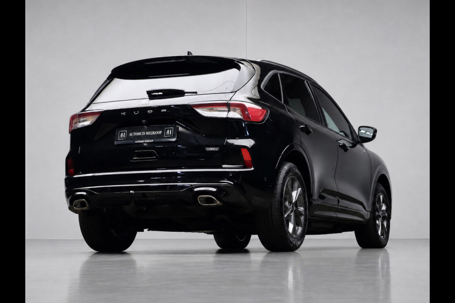 Ford Kuga 2.5 PHEV ST-Line X (APPLE CARPLAY,NAVI,CAMERA V/A,PDC,STOEL/STUUR VERWARMING,GETINT,LED,SPORTSTOELEN,LM VELGEN)
