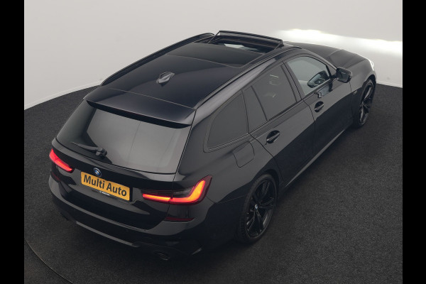 BMW 3 Serie Touring 320e M Sport PHEV Dealer O.H. | Trekhaak Af Fabriek | Panodak | Adaptive Cruise | Laser LED | Camera | Alcantara Sportstoelen Verwarmd | Sfeerverlichting | Keyless | Blis | Apple Carplay | Navigatie | DAB | Plug In Hybrid