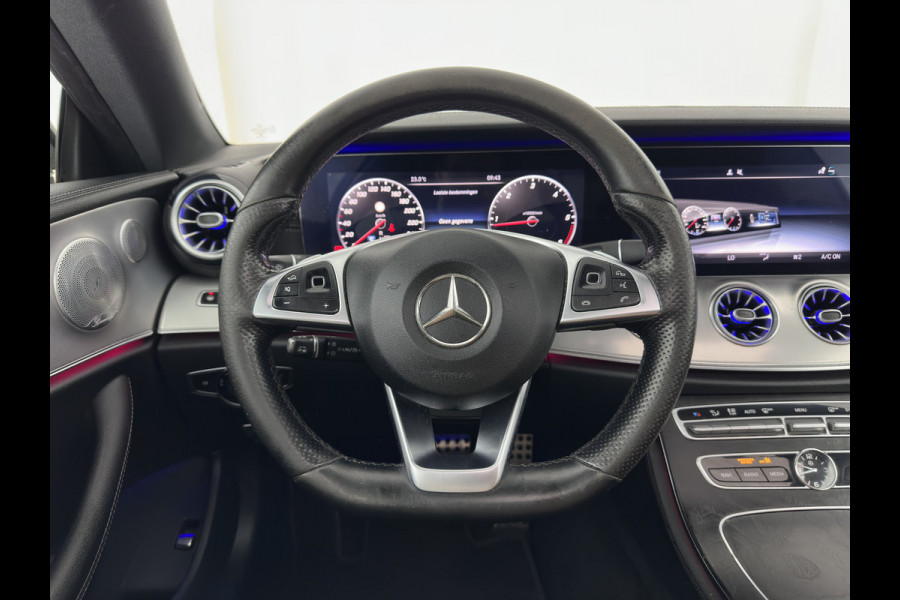 Mercedes-Benz E-Klasse Coupé 220 d AMG-Styling Premium Plus Aut. *PANO | LEATHER-MICROFIBRE | BURMESTER | ADAPTIVE-CRUISE | BLINDSPOT | MULTIBEAM-LED | MEMORY-PACK | TOPVIEW | KEYLESS | HEATED-SPORTSEATS | WIDESCREEN | AMBIENTLIGHT | SHIFTPADDLES | ..