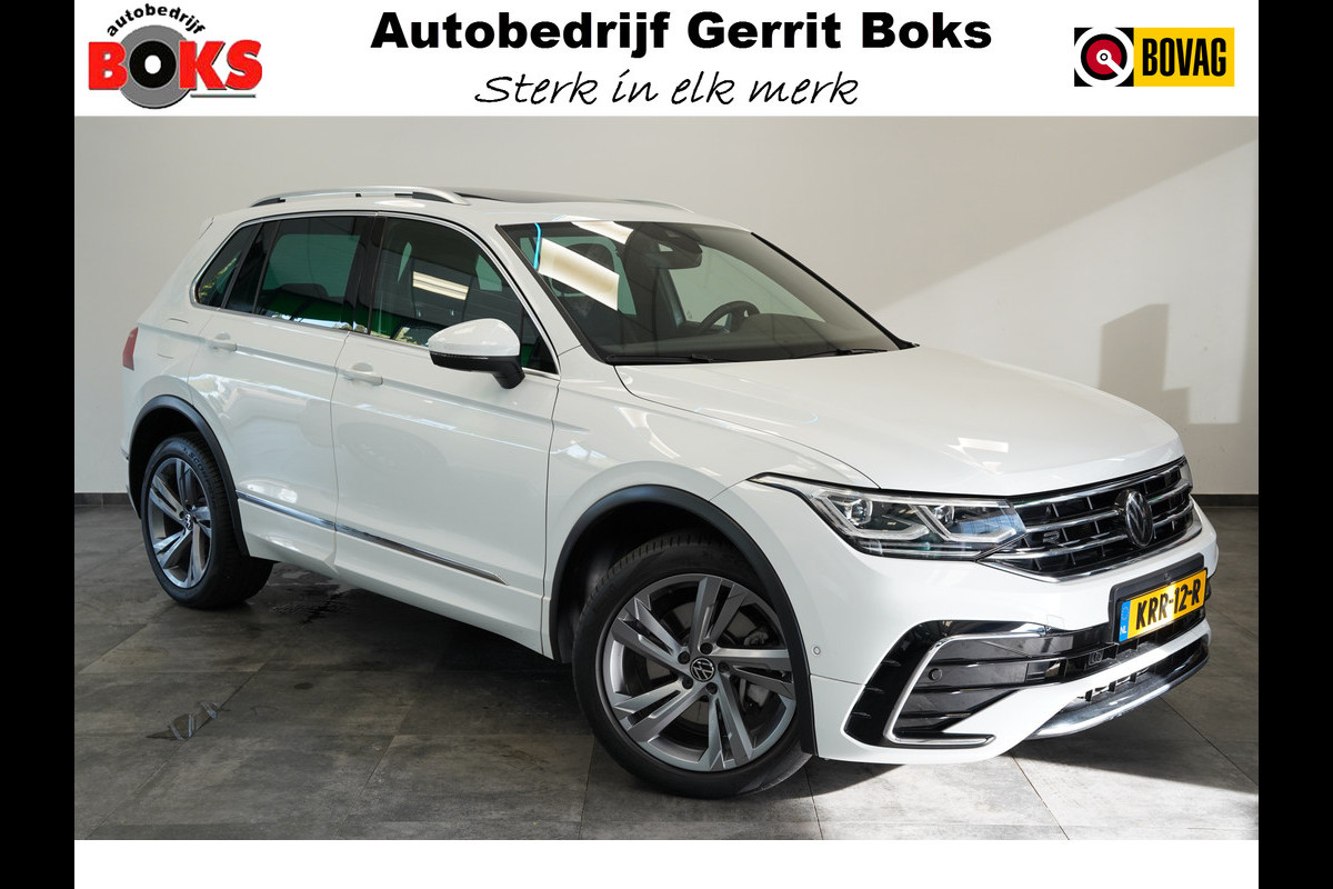 Volkswagen Tiguan 1.4 TSI eHybrid R-Line Business Panoramadak Leder ACC PDC Memory Stoelen 24 Maanden garantie* (Vraag naar de voorwaarden)