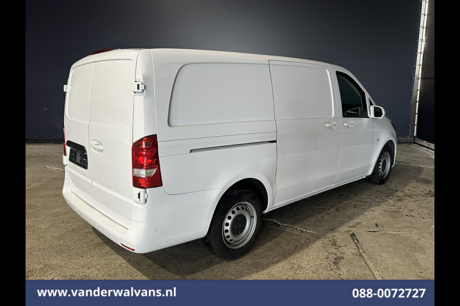 Mercedes-Benz Vito 114 CDI 136pk L2H1 Euro6 Airco | Camera | Navigatie | Cruisecontrol | Apple Carplay Android Auto, Parkeersensoren, Bijrijdersbank, Bumper in de kleur.