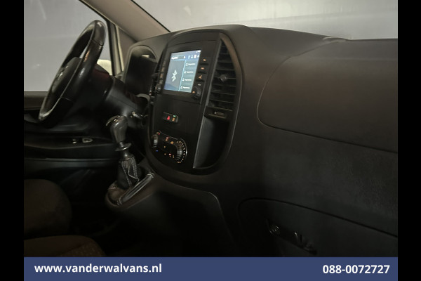Mercedes-Benz Vito 114 CDI 136pk L2H1 Euro6 Airco | Camera | Navigatie | Cruisecontrol | Apple Carplay Android Auto, Parkeersensoren, Bijrijdersbank, Bumper in de kleur.
