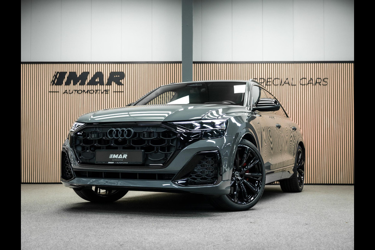 Audi Q8 60 TFSI e quattro Competition Plus NIEUWE vol uitgevoerde Q8 60 TFSI e Nimbus Grey 3 x S-line