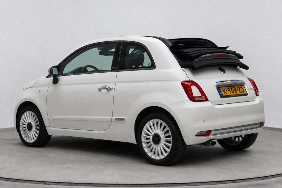 Fiat 500C 1.0 Hybrid Star | Navigatie | Apple Carplay | Climate control | Parkeersensoren | Half leder