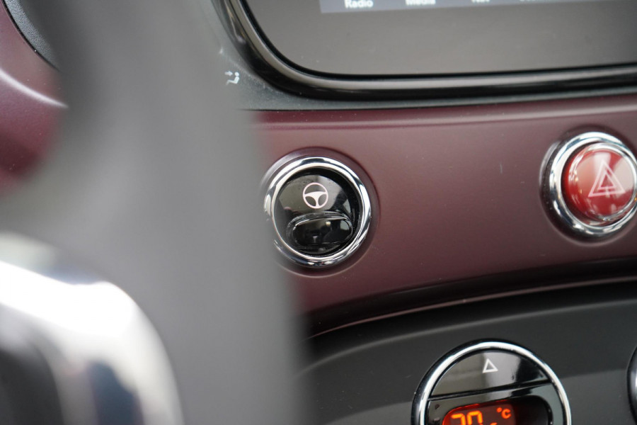 Fiat 500C 1.0 Hybrid Star | Navigatie | Apple Carplay | Climate control | Parkeersensoren | Half leder